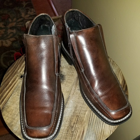 Florsheim Other - 💥$👇Florsheim Forum Men's Leather Zipper Boots